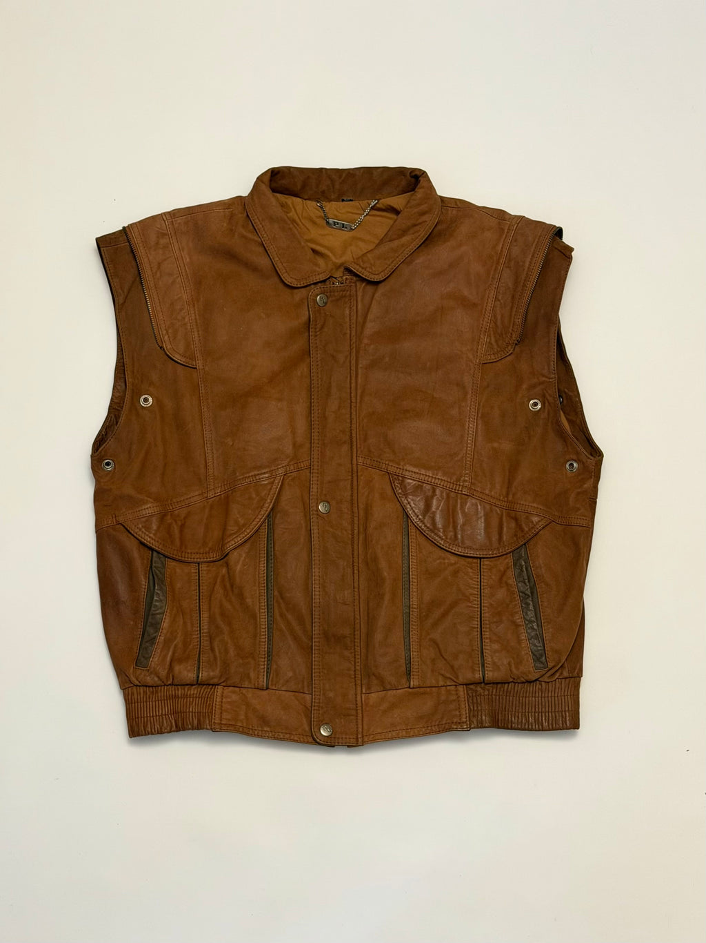 Country Club, skinnjakke og vest