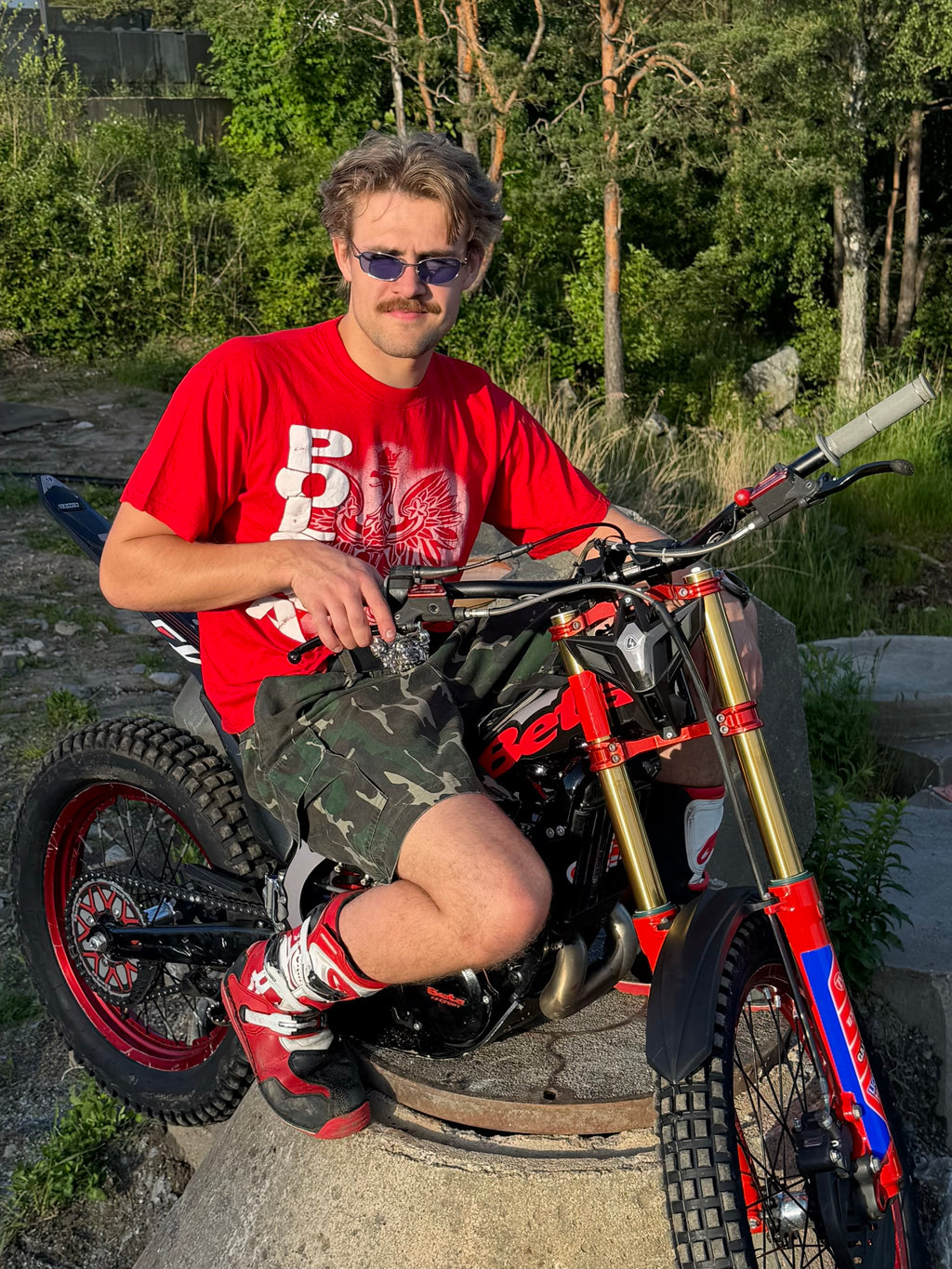 Grafisk T-skjorte