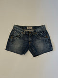 Low rise DTM denim shorts