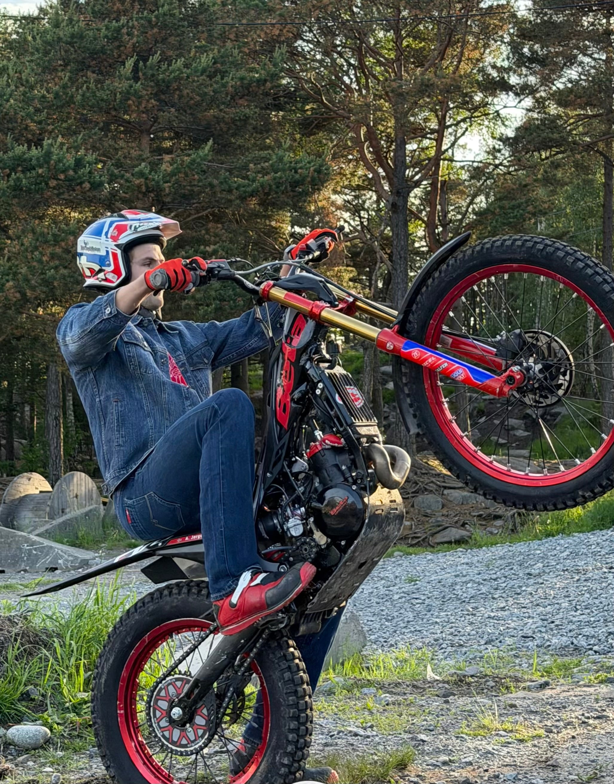 Klassisk denimjakke