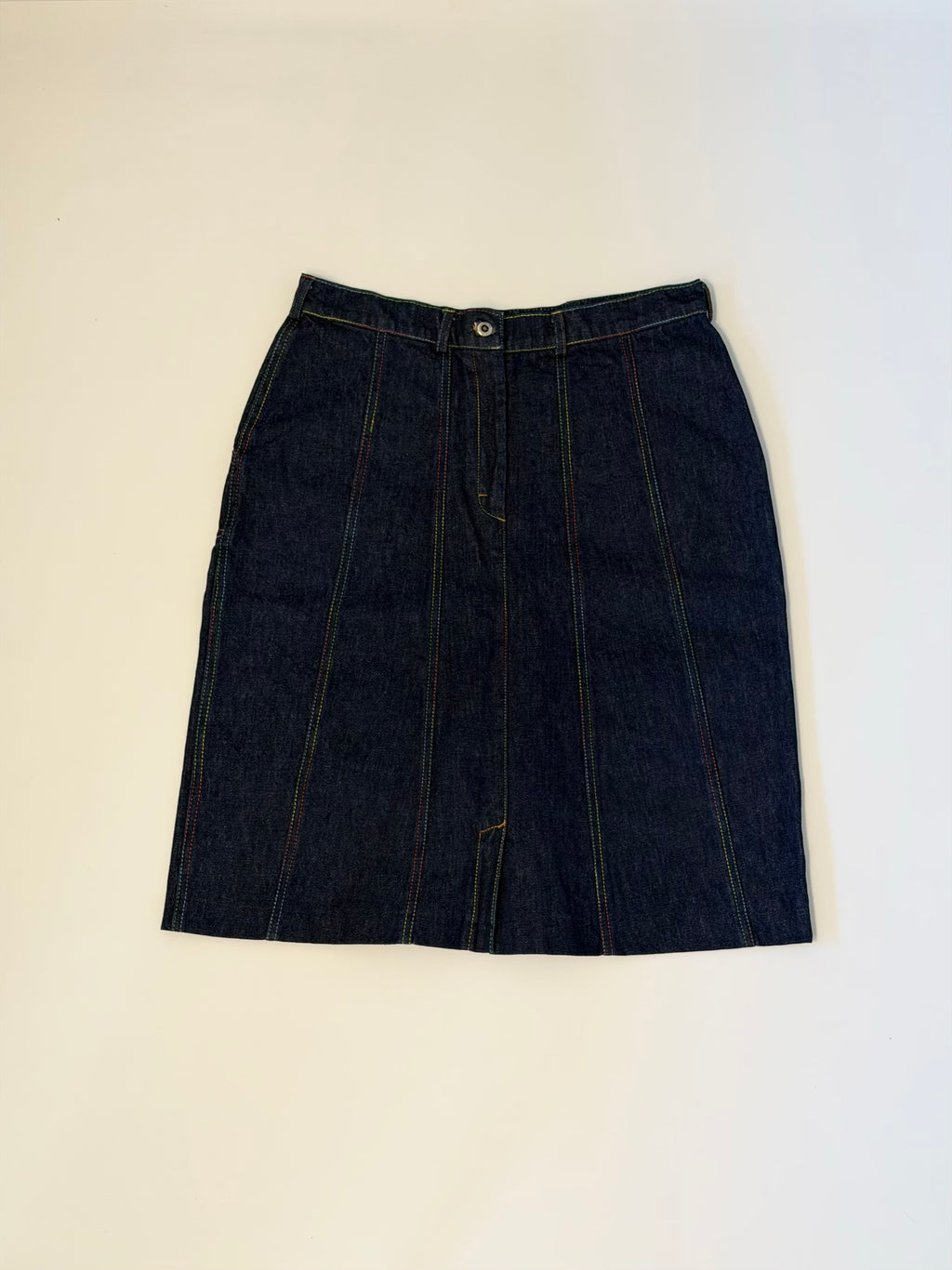 Denim midiskjørt