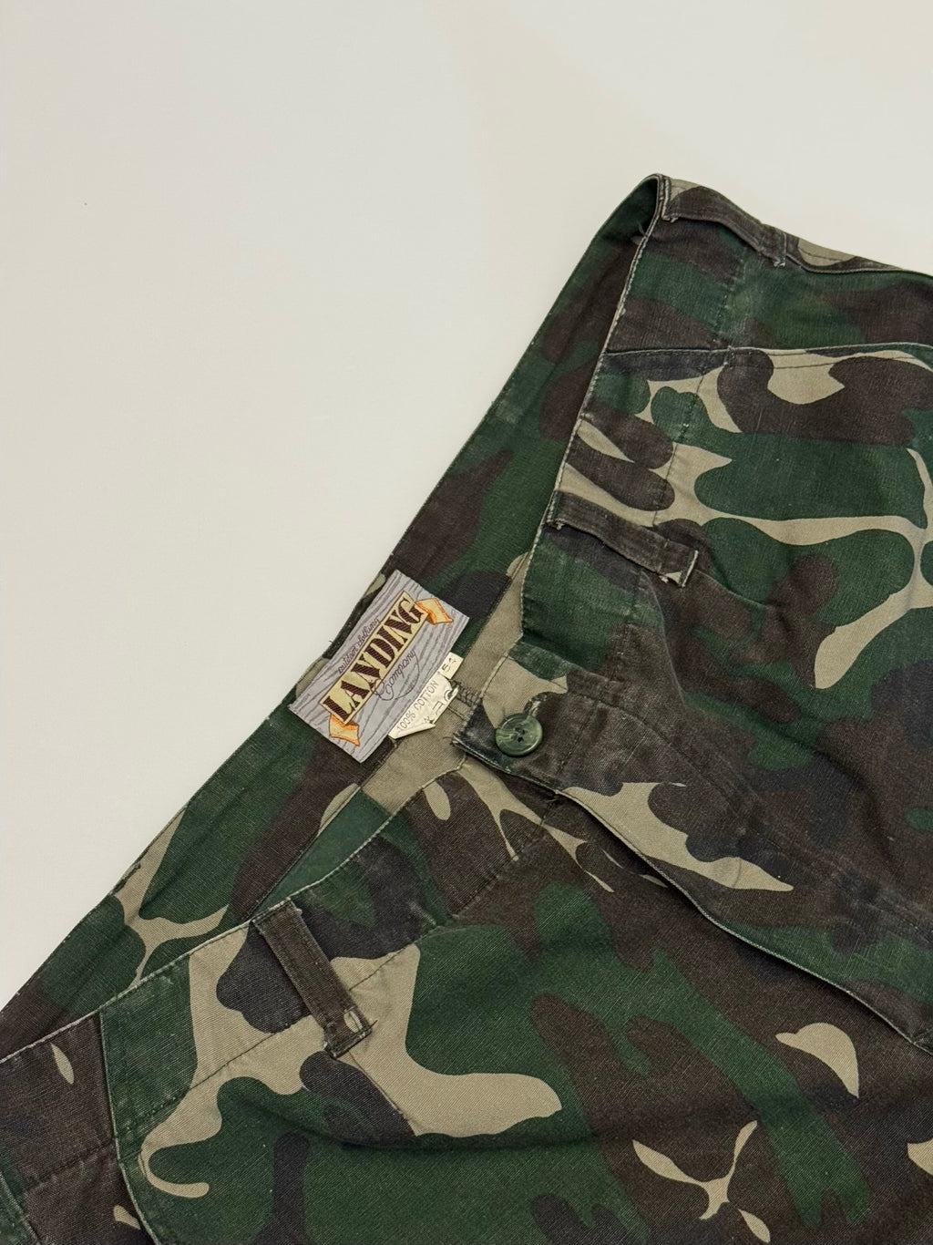 Camo cargo shorts