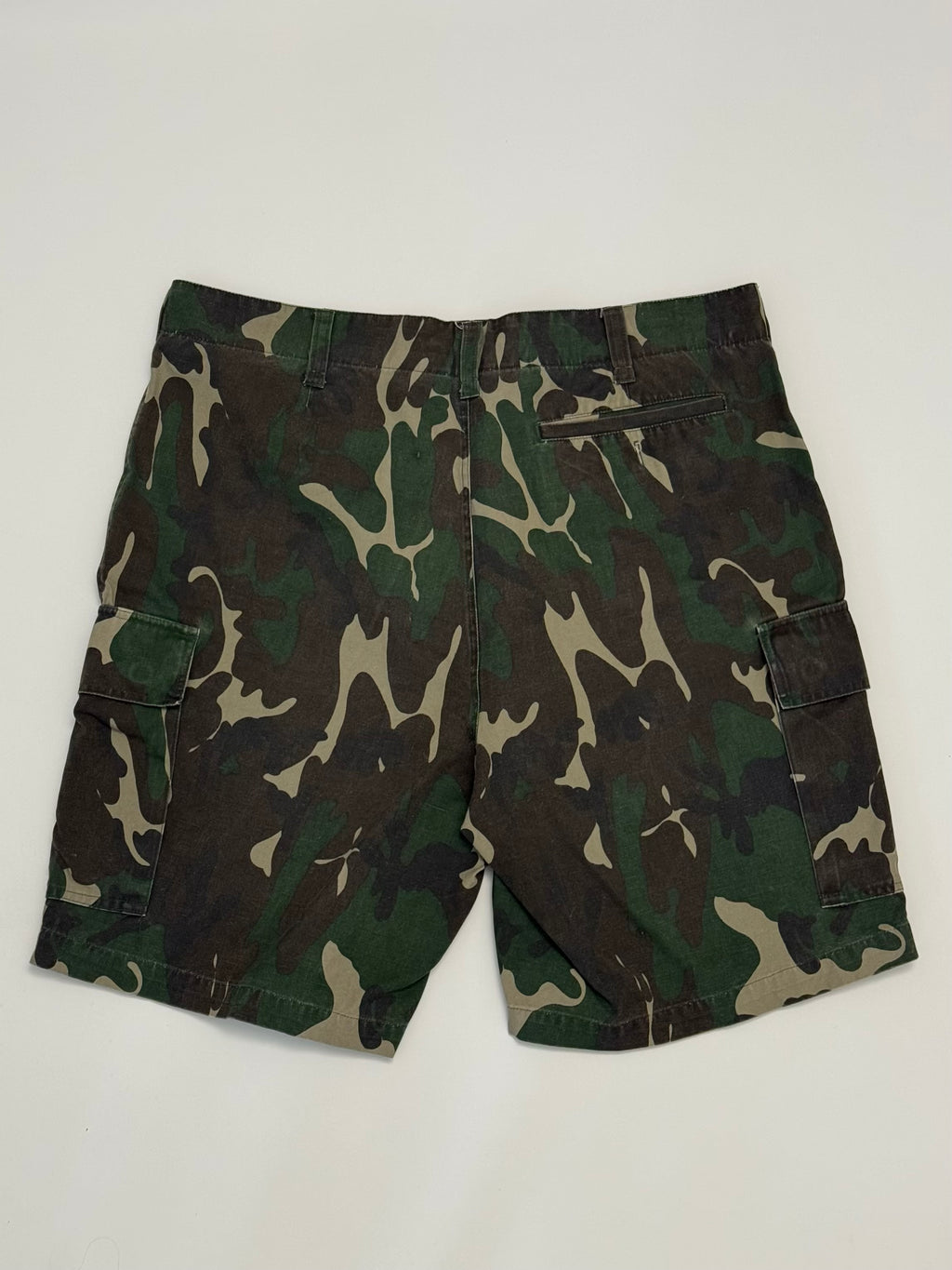 Camo cargo shorts