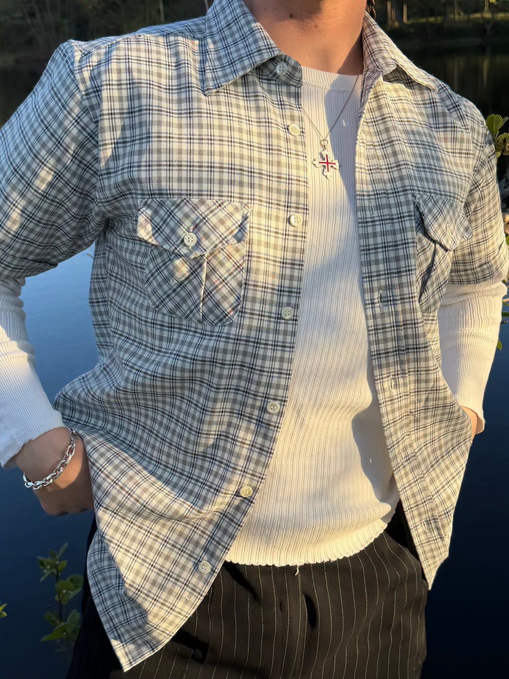 Rutete skjorte