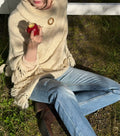 Strikket poncho