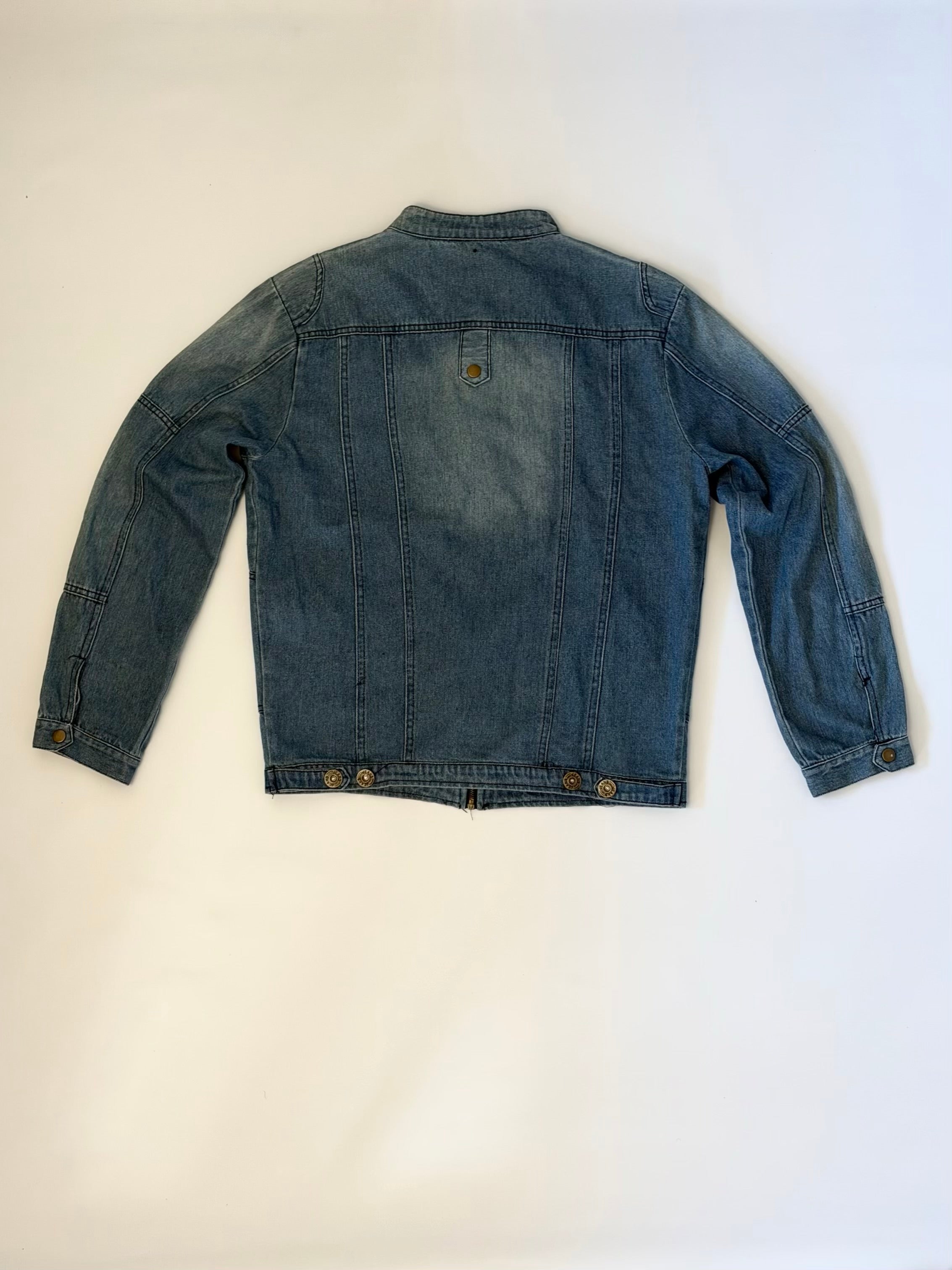 Biker-denimjakke